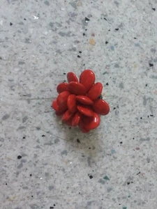 Bijou Brigitte Ring verstellbar - Rot knallig cool - neuwertig, selten getragen - Bild 1 von 4