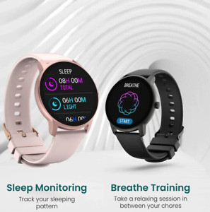 2.5_D Display Smartwatch {Pink} || 7-Days-Backup || 130+ Watch-Face || IP68 SpO2