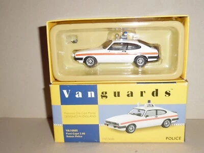 Vanguards. VA10805 "FORD CAPRI MK3 3.0s  "SUSSEX POLICE""  LTD 1210 / 1500 - Image 1 of 4