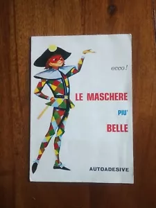 Album Figurine LE MASCHERE PIU' BELLE Ed. Bomporto Anni '70 COMPLETO originale - Foto 1 di 6