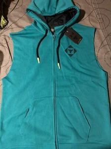 SUDADERA CON CAPUCHA DE ENTRENAMIENTO SIN MANGAS UNDER ARMOUR THE ROCK TALLA 2XL HOMBRE NUEVA CON ETIQUETAS $80.00 - Imagen 1 de 3