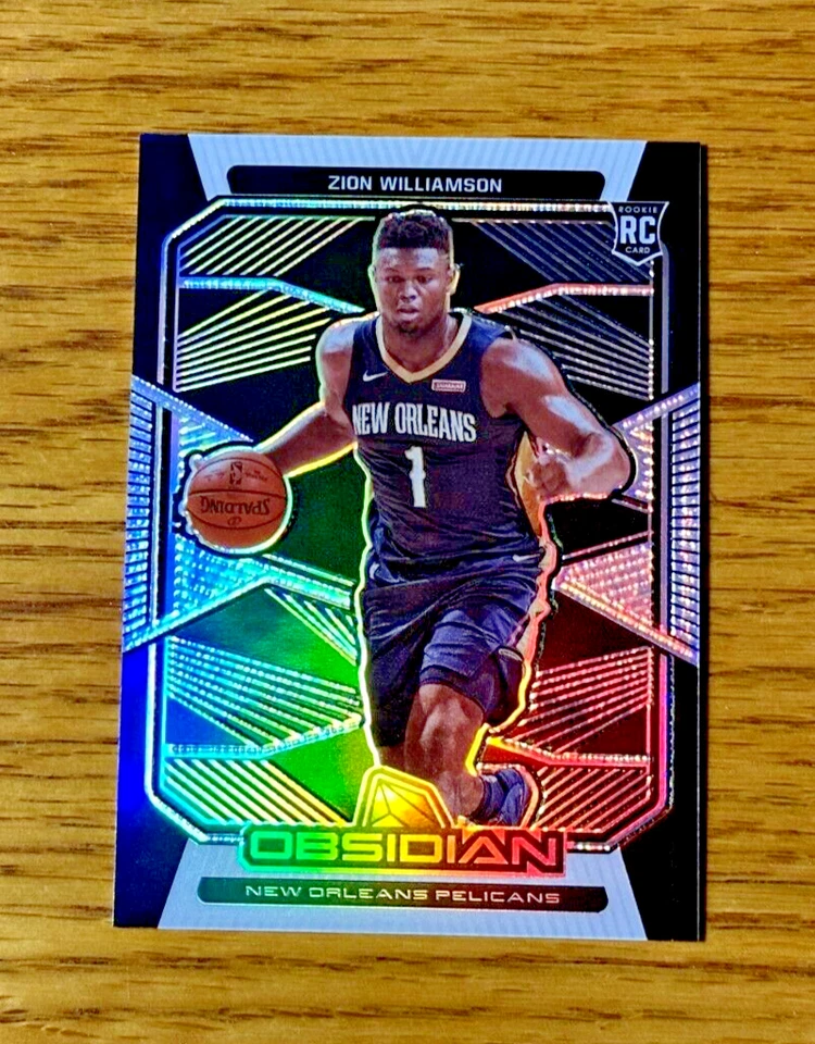 ZION WILLIAMSON 2019-20 Panini Obsidian #157 Rookie RC - Image 1 of 2