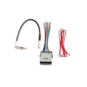 Cable arnés de cables estéreo para radio de auto GMC Sierra 1998-2012 + adaptador de antena - Imagen 1 de 7