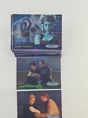 STAR WARS EVOLUTION UPDATE 90-CARD SET DARTH MAUL, BOBA FETT, YODA - Image 1 of 3