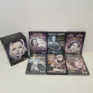 Greta Garbo The Signature Collection 6 Disc DVD Box Set UK Region 2 - Imagen 1 de 10