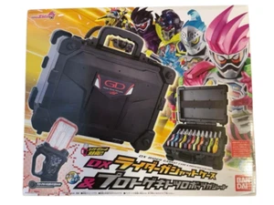 Kamen Rider Ex-Aid DX Gamer Driver Belt Gashat Black Case &Proto Gekitotsu Japan - Picture 1 of 1