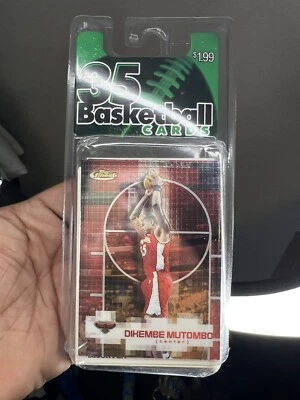 2004 35 basketball cards Legends sealed new dikembe mutombo akeem NBA Topps card Foto 1 de 4