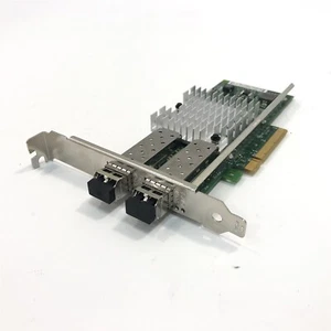 Cisco Intel X520-DA2 10GB 2 Port Network Card 74-6814-01 High Profile w/ SFPs - Photo 1/4