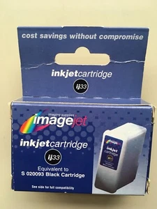 ij33 Ink Cartridge Black equivalent to Epson S020093 for 400/500/600 EX1/EX2 - Bild 1 von 3