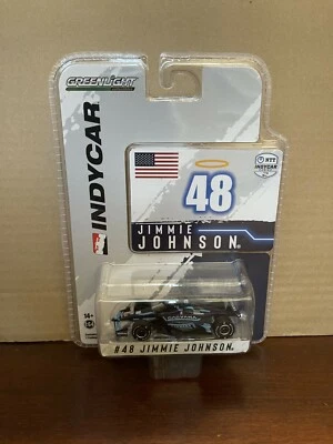 Coche Jimmie Johnson #48 2021 Carvana Blue Steel Drive Vote IndyCar 1:64 Foto 1 de 4