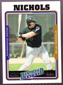 2005 TOPPS Kyle Nichols FIRST YEAR Arizona Diamondbacks 3 of 10
