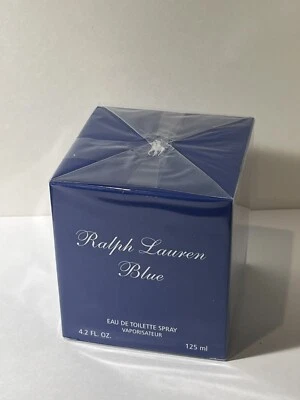 Ralph Lauren Blue Eau De Toilette Spray Women125 ml - 4.2 oz   New in Box Sealed - Image 1 of 3
