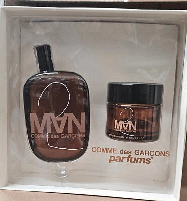 COMME DES GARCONS MAN 2 SET 3.4/3.3 EDT+1.7 GEL PARA DESPUÉS DEL AFEITADO NUEVO EN CAJA DAÑADA Foto 1 de 2