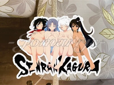 Senran Kagura аниме Asuka Yumi Miyabi Homura «Солнце купание» бикини весело стикер - Изображение 1 из 2