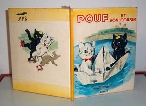 LES ALBUMS ROSES - POUF ET SON COUSIN BY PIERRE PROBST - EDITION 1965 - VG - Picture 1 of 7