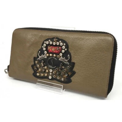Christian Louboutin Long Wallet Zip around 1175060 [Rank B] limited From JAPAN - Image 1 of 4