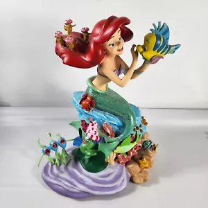 Figura Estatua RARA Parques Disney La Sirenita Ariel 12" de Costa Alavezos - Imagen 1 de 16