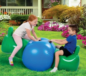 Seesaw Rocker Inflatable Indoor Outdoor Rocker Teeter Totter 2 Kids - Picture 1 of 8