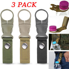 3PACK Hanging Buckle Portable Water Bottle Ring Holder Mineral Water Bottle Clip