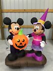 5ft Gemmy Airblown Inflatable Prototype Halloween Mickey & Minnie #220122
