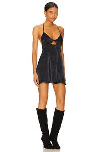 Minivestido Intimately FREE PEOPLE Good Catch en negro para mujer talla M NUEVO - Imagen 1 de 5