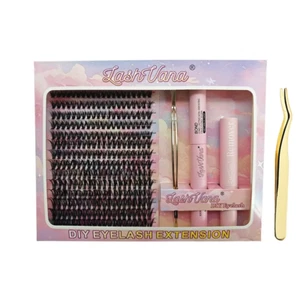 280 PCS Eyelash Extension Kit with Bond and Seal for DIY Application - Picture 1 of 9