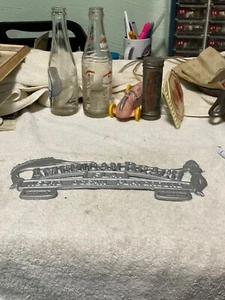 SIGN METAL AMERICAN BEACH FLA. NEGRO OCEAN PLAYGROUND - Picture 1 of 8