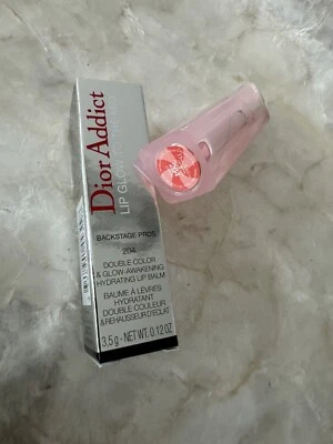 Dior Addict Lip Glow To The Max 204 CORAL Double Colour & Glow Full Size NEW - Image 1 of 4