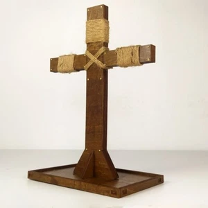 1/6/12 Wood Cross Torture Bound Scene Props Model Accessories prop## - Picture 1 of 5