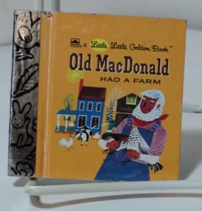 Old MacDonald Had a Farm - Hardee's edition - A Little Little Golden Book - mini - Picture 1 of 4