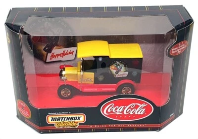 Matchbox 9cm Long Diecast 92467 - 1912 Ford Model T Independence Day Coca Cola - Image 1 of 4
