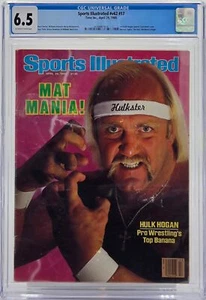 1985 Sports Illustrated Magazine Graded CGC 6.5 Hulk Hogan Cover - Picture 1 of 2