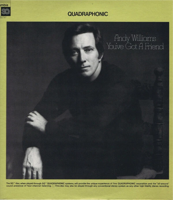 Andy Williams - You've Got a Friend - Quadraphonic LP - Image 1 of 1