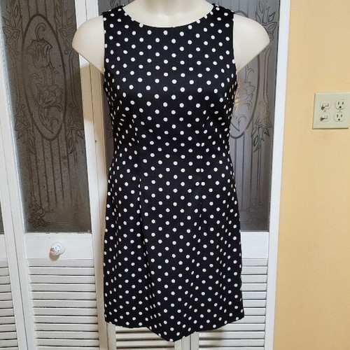 Bellissimo abito da donna ALYX bianco e nero a pois taglia 6