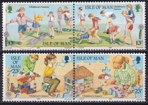 Isla de Man 1989 Yvert #404/07 Europa CEPT montado sin montar o nunca montado en muy buen estado - Imagen 1 de 1