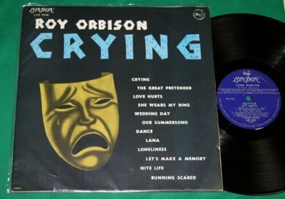 Roy Orbison - Crying BRAZIL RARE 1st Press MONO LP 1962 Plastic Odeon Cover Foto 1 de 2