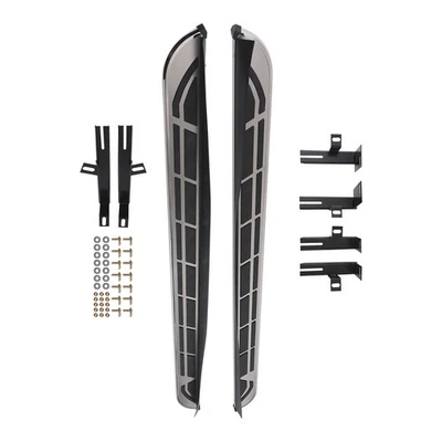 Step Rails Running Boards for Infiniti JX35 QX60 2013-2021 Black Aluminum Pair - Изображение 1 из 4