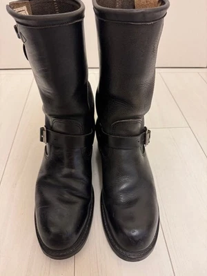 Vintage 1960's Sears Engineer Boots Size 9 E Tea Core - Image 1 of 4