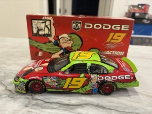 Jeremy Mayfield 2004 Popeye 75th Anniversary Nascar 1/24 Diecast Dodge Intrepid - Picture 1 of 5