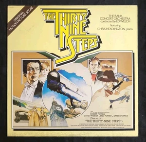 ED WELCH-THE THIRTY NINE STEPS Soundtrack LP NM/EX. P970 - Foto 1 di 6