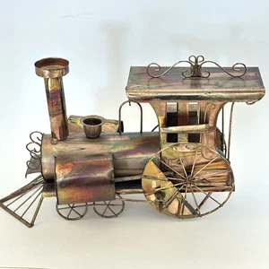 Caja de música tren cobre vintage Chattanooga choo choo - Funciona - Imagen 1 de 6