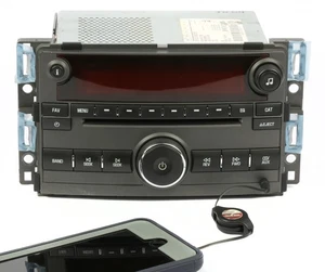 Saturn 2009 Aura Gray Radio AM FM stereo mp3 CD Player w Aux Input 25833954 - Picture 1 of 6