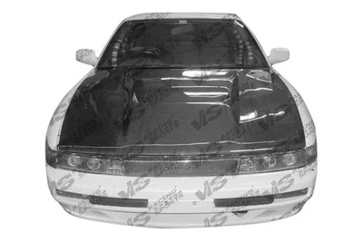 For Nissan 240SX 89-93 VIS Racing Invader Style Carbon Fiber Hood Foto 1 de 2