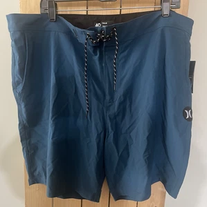 *MENS  HURLEY  PHANTOM  BOARD  SHORTS   SIZE 40 SWIM  TRUNKS   18  INCH  LENGTH - Picture 1 of 3
