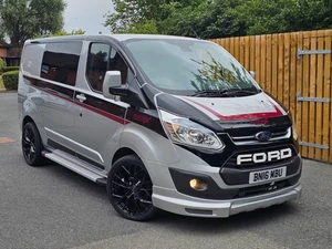 *Sold*2016 2.2 Ford transit custom 7 Seat Crewcab Bodykit Limited Spec Low miles - Picture 1 of 20