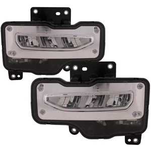 Fog lights For GMC Sierra and Denali 16-19 CAPA Certified LED Fog Lamps Pair - Picture 1 of 9
