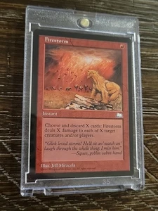 Firestorm - Weatherlight VINTAGE Magic The Gathering 1997 - Bild 1 von 6