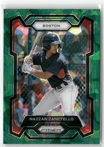 2024 Panini Prizm #151 Nazzan Zanetello Green Ice - Picture 1 of 2
