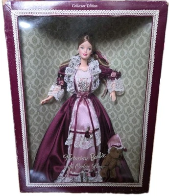 Barbie victoriana 1999 con oso Cedric/edición de coleccionista/Mattel 25526 - en caja original Foto 1 de 4