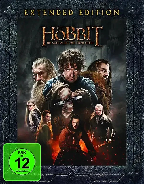 Der Hobbit: Die Schlacht der Fünf Heere [Extended Edition, 3 Discs] - Bild 1 von 1
